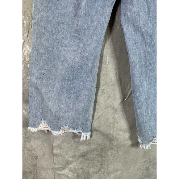 And Now This Women's Pryer Distressed Raw-Hem Denim Jeans SZ 31 - Picture 7 of 12